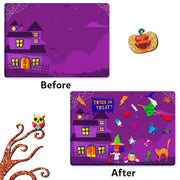 Skillmatics Foil Fun Halloween Craft, Foil Art Activity, Gift for Kids | 200+ Stickers, Travel Toys, Mess-Free, Screen-Free, Fine Motor Skills, Boys & Girls Ages 4, 5, 6, 7, 8, 9