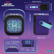 Kpop Demon Hunters Bluetooth Karaoke Machine for Kids (One Microphone)