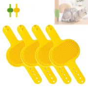 🔥Flash Sale⚡ Cat Self-Grooming Strap: Brush, Massage & De-Shed in One