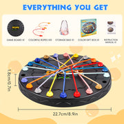 Lartoys Rope Untangling Puzzle Game, Logic Brain Game for Kids & Adults