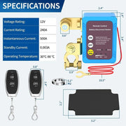 🔥🔒⚡Remote control of car devices for anti-theft safety