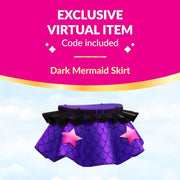 Royale High 3” Dark Mystic Mermaid Fashion Doll - 1 Figure with 9 Fashion Accessories - Virtual Item Code Included - Series 3 - Ages 5+