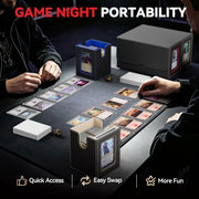 Kabinka 5-in-1 MTG Commander Deck Box, Holds 400+ Double-Sleeved Cards