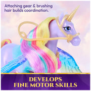 Unicorn Academy Wing Magic Sophia & Wildstar, Dolls & Toys, Ages 4+ | 15+ Sounds & Movements, Responds to Hogwarts Envelope, Imaginative Pretend Play, Spellbinding Gift for Kids