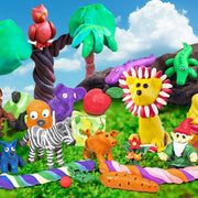 Air Dry Clay, 24 Colors Modeling Magic Clay for Kids | Includes Tools, Soft & Ultra Light, Ages 3-8+ Years, Boys & Girls