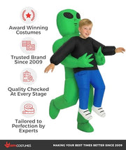 Morph Alien Costume, Alien Costume Kids, Halloween Costumes for Boys | Inflatable Alien Costume with Built-In Fan & Battery Pack, Inflates in 60 Seconds, Perfect Boys Halloween Costume