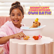 Pets Alive Mommy Capybara and Baby Surprise by ZURU | Surprise babies to reveal; babies magically follow mommy; interactive robotic pet; unbox & collect; gift for kids