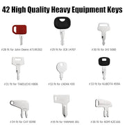 24 / 42  Premium Heavy Equipment Keys Master Set