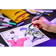 Crayola Kpop Demon Hunters Art Case (40+pcs), Coloring & Sticker Craft Kit | Arts & Crafts Kit, Holiday, Birthday Gift for Kids & Teens, Screen Free Travel Activity Set, Kpop Demon Hunters Toys, Ages 8+