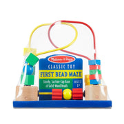 Melissa & Doug First Bead Maze Wooden Educational Baby Toy