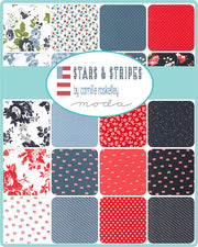 Stars & Stripes Layer Cake | Camille Roskelley | Moda Fabrics | 50% Deposit Preorder | March 2027