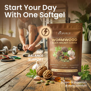 Wormwood Black Walnut Cloves 6,600mg Softgels