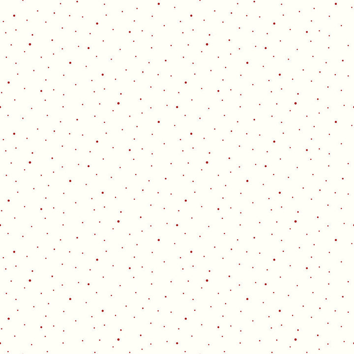 Dapple Dot Barn Red Yardage | Riley Blake Designs Basic | Sold by the Yard