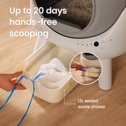 [Elspet Day Sale] Els Pet Orbitie Self Cleaning Litter Box Sweet Starter Bundle