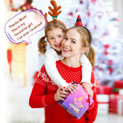 YLL Karaoke Machine for Kids, Birthday Gifts for Girls 3 4 5 6 7+Years Old | 2 Wireless Microphones, 5 Magic Voices, Mini Portable Bluetooth Speaker, Family Home Party Present Toys for Ages 4-12
