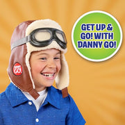 Danny Go! Aviator Hat - Play Dress-Up Hat Inspired Show | Preschool Kids, Dress-Up, Pretend Play, Holiday Stocking Stuffers, Gifts, Presents