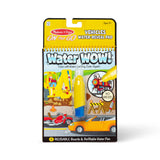 Melissa & Doug, Pen Water Wow Vehicles | 4 Reusable Coloring Boards, Refillable Water Pen, Mess-Free Travel Toys, Arts & Crafts, Sensory Play, Preschool Toys, Ages 3+