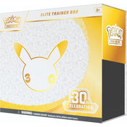 Pokémon TCG: 30th Celebration Elite Trainer Box (1 Full-Art Promo Card, 9 Booster Packs & Premium Accessories)