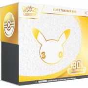 Pokémon TCG: 30th Celebration Elite Trainer Box (1 Full-Art Promo Card, 9 Booster Packs & Premium Accessories)