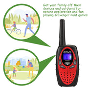 Retevis RT628 Walkie Talkies for Kids, Toys for 6-12 Year Old Girls Boys | Outdoor Camping Hiking Games, Birthday Gift, Kids Walkie Talkies Easy to Use, Keypad Lock, 22 Channels 2 Way Radio Toy