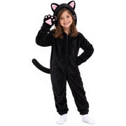 Corespe Cat Costume Kids Halloween Animal Onesie for Girls Boys