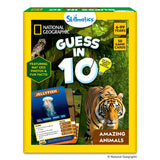 Skillmatics Guess in 10 Game – National Geographic Animals, Gift for Kids | Educational Cards, Family Trivia Game, Travel Toy & STEM Board Game, Screen-Free Fun, Boys & Girls Ages 6, 7, 8, 9 and Up