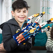 Thames & Kosmos Mega Cyborg Hand STEM Experiment Kit | Build Your Own GIANT Hydraulic Amazing Gripping Capabilities Adjustable for Different Sizes Learn Pneumatic Systems