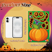 Halloween Stickers 48 Sheets DIY Halloween Party Favors Crafts Kids | 8.6" X 5.8" Halloween Activities Games Goodie Bag Stuffers for Kids Toddlers Classroom Gifts Supplies Treats Prizes Decor