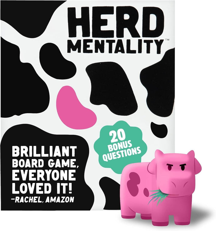 Herd Mentality Board Game: #1 Family Party Game, 4-20 Players | Award-winning board game, easy to learn, large group game, christmas gift for adults, kids and teens, fun family game night