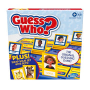 Hasbro Gaming Guess Who? Plus Board Game with People & Pet Cards | 2 Players | The Original Guessing Game for Kids | Ages 6+ (Amazon Exclusive)