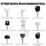24 / 42  Premium Heavy Equipment Keys Master Set