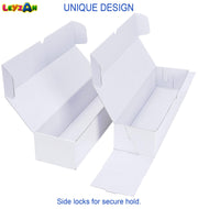 Trading Card Storage Box, 8-Pack 1000 Count Cardboard TCG & Sport Card Box | Trading Card Storage with Divider and Labels, Card Organizer Box for MTG, Magic, Football, Basketball, Game Card Collections