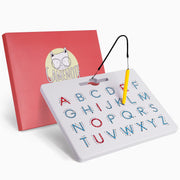 GAMENOTE Magnetic Letter Board Double Sided, ABC Alphabet Tracing Board | 2 in 1 preschool learning toy, uppercase lowercase letters, handwriting practice, educational classroom toy for toddlers kids