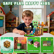 SSAWER Magnetic Blocks, 100PCS Toys Building Cubes Gifts for Kids Ages 3+ | Magnetic Cubes, 0.8 inches Building Blocks, STEM Construction Toys Christmas Birthday Party Gifts for Kids Boys Girls