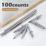Double-Headed Skirting Thread Seamless Nail Non Marking