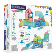 MAGNA-TILES Coral Reef 25-Piece Magnetic Construction Set, The Original Magnetic Building Brand