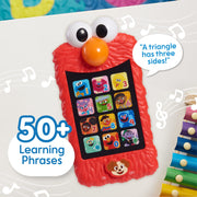 Sesame Street Learn with Elmo Pretend Play Phone by Just Play | Learning and Education, Holiday Stocking Stuffers, Gifts, Presents, Kids Toys for Ages 2 Up