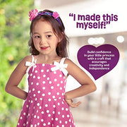 Pretty Me Headband Making Kit for Girls - Arts & Crafts Easter Gift - Make Your Own Fashion Headbands for Kids - DIY Hair Accessories - Gift for Ages 5-12 Year Old Girl - Little Kids Art & Craft Gifts