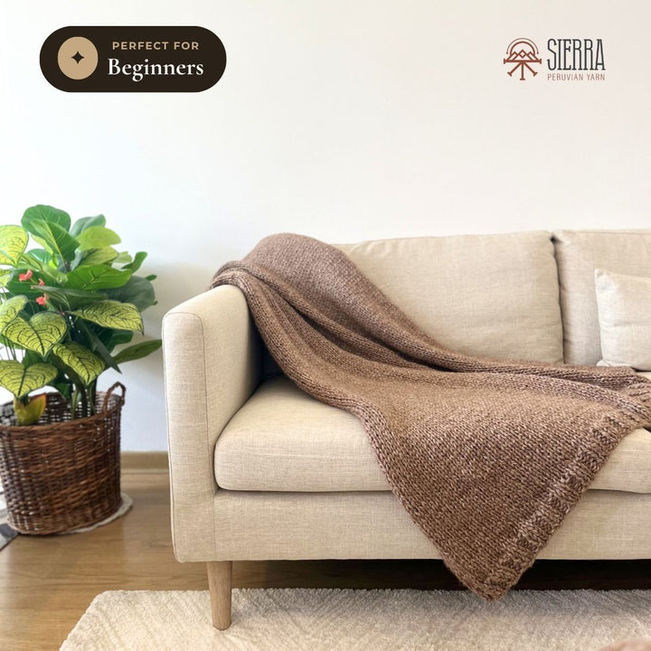 DreamCloud Blanket - Beginner Knitting Kit