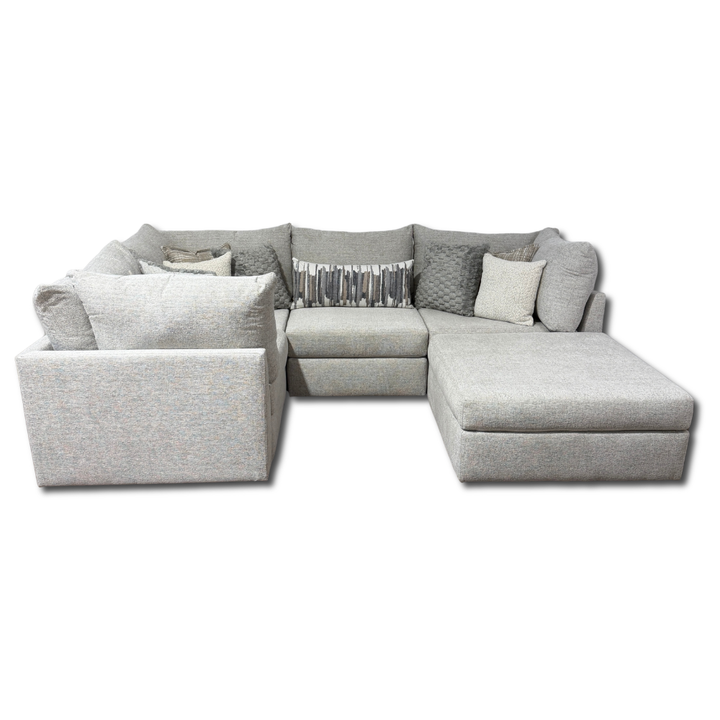 Mckenzie Bumper Modular + Ottoman