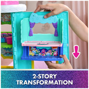 Gabby's Dollhouse The Movie, MerCat's Spa-wesome Bathroom Playset Set | Spa-wesome Bathroom Playset, Dollhouse Accessories, Surprise Toy, Imaginative Play, Kids Toys for Girls & Boys Ages 3+