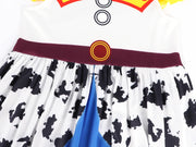 Cowgirl Costume Girls Toddler Princess Dress Up Halloween Cosplay Outfits