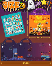 Benresive Reusable Sticker Book, Stickers for Kids, Travel Toy Gifts
