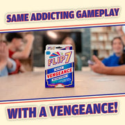 Flip 7: With a Vengeance Card Game, Same Addictive Press-Your-Luck Gameplay