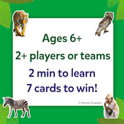 Skillmatics Guess in 10 Game – National Geographic Animals, Gift for Kids | Educational Cards, Family Trivia Game, Travel Toy & STEM Board Game, Screen-Free Fun, Boys & Girls Ages 6, 7, 8, 9 and Up