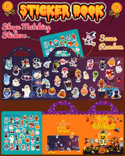 Benresive Reusable Sticker Book, Stickers for Kids, Travel Toy Gifts