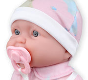 Twins 13" Realistic Soft Body Baby Dolls | JC Toys - Berenguer Boutique | Twins Gift Set with Removable Outfits and Accessories | Pink and Blue | Caucasian | Ages 2+