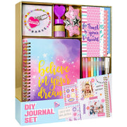 Nollh DlY Journal Kit for Girls Scrapbook Gifts for 8-12 Year Old Girl | 200+PCS Teen Tween Girl Gifts Trendy Stuff Stationery Set Art Crafts Kit 8 9 10 11 12 13 14 Year Old Girl Birthday Gift
