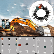 24 / 42  Premium Heavy Equipment Keys Master Set