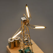 🏆Hot Sale 💡DIY Industrial Retro Windmill Lamp | Hand-Craft Your Own Warm Ambience